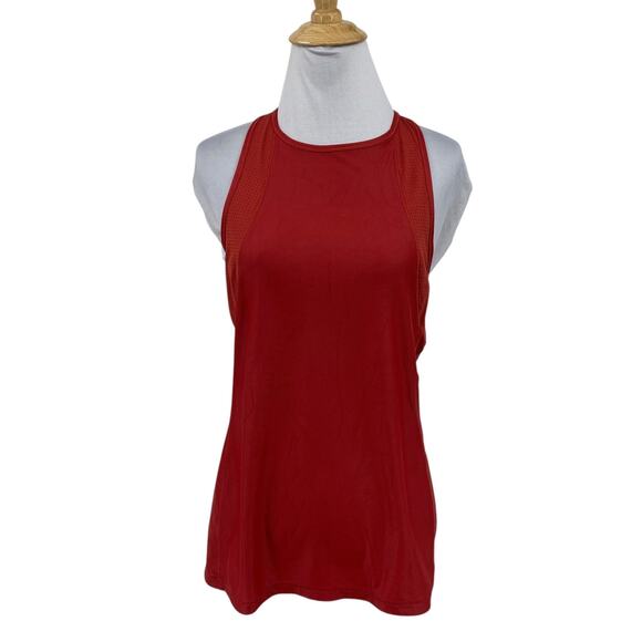 Athleta Tank Top Womens XS Extra Small Cardinal Fit Fast Racerback Athletic - Picture 1 of 12